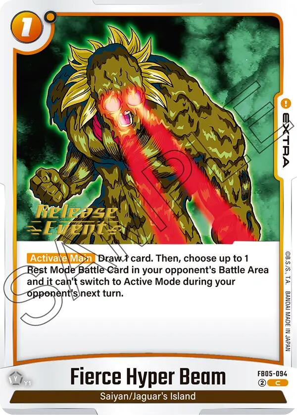 Fierce Hyper Beam [New Adventure Release Event Cards] | Total Play