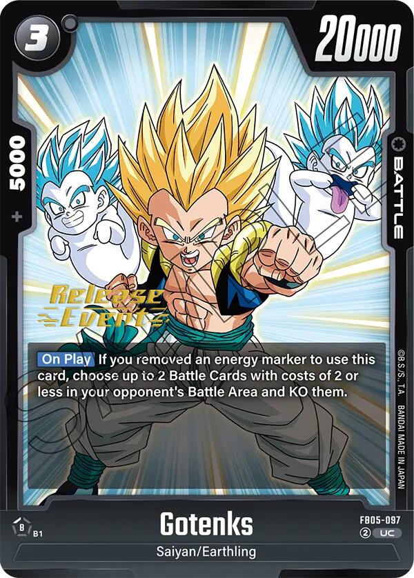 Gotenks [New Adventure Release Event Cards] | Total Play