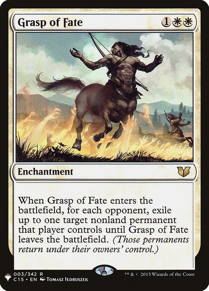 Grasp of Fate [The List] | Total Play