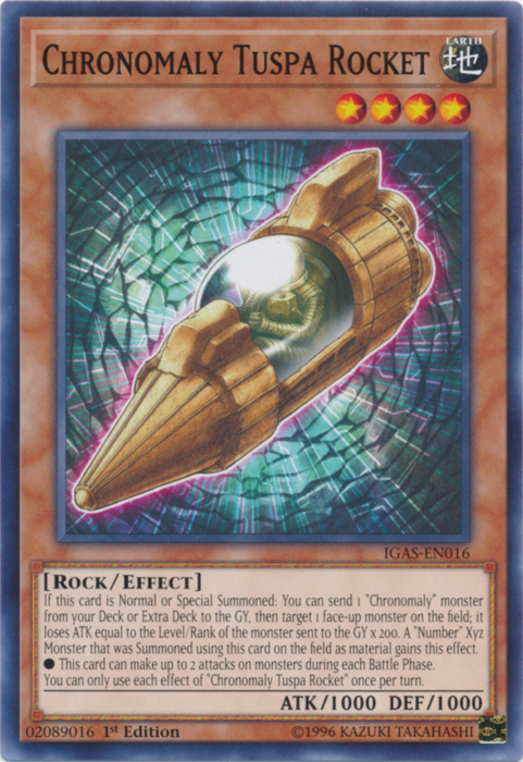 Chronomaly Tuspa Rocket [IGAS-EN016] Common | Total Play
