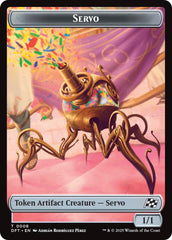 Servo // Thopter (0009) Double-Sided Token [Aetherdrift Tokens] | Total Play