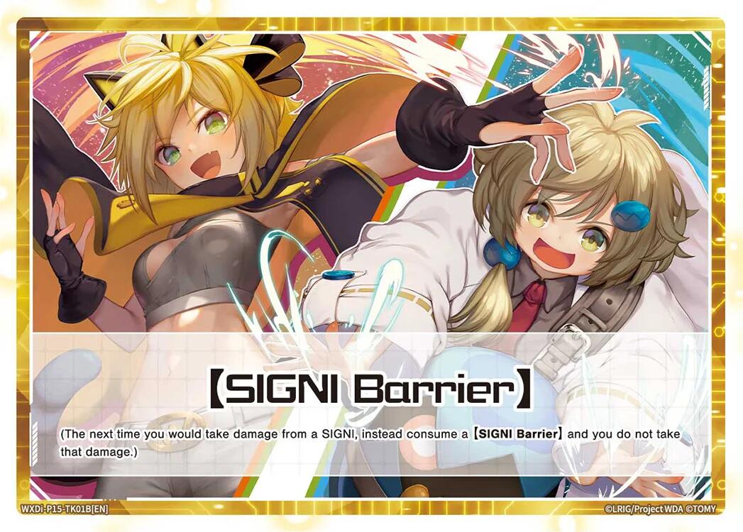 [SIGNI Barrier] (WXDi-P15-TK01B[EN]) [Divisions DIVA] | Total Play