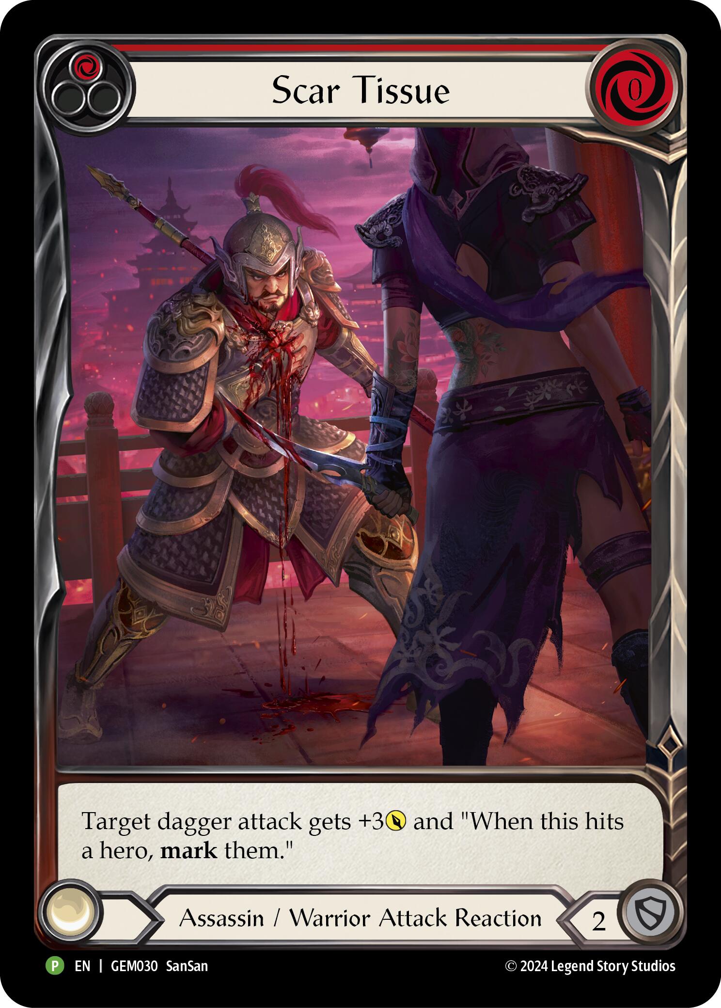 Scar Tissue (Red) [GEM030] (GEM Pack 1) | Total Play