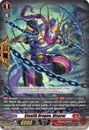 Stealth Dragon, Utsuroi (D-PR/729EN) [D Promo Cards] | Total Play