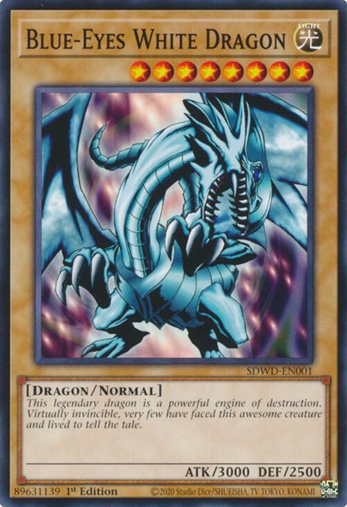 Blue-Eyes White Dragon [SDWD-EN001] Common | Total Play