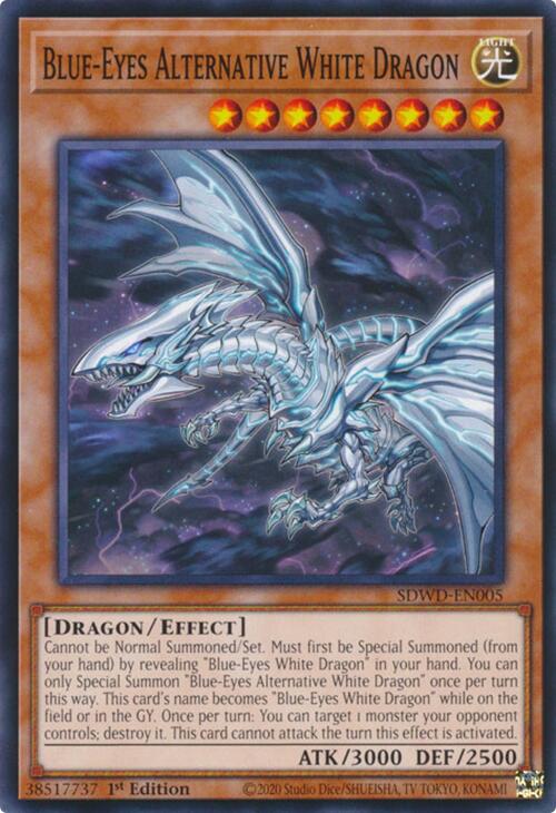 Blue-Eyes Alternative White Dragon [SDWD-EN005] Common | Total Play