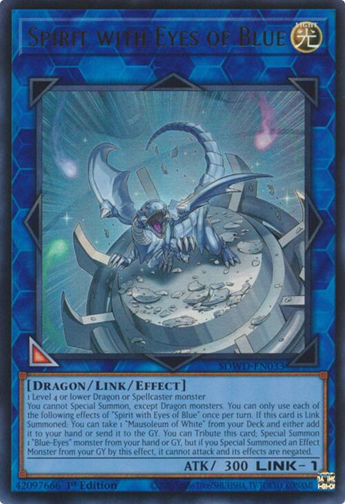 Spirit with Eyes of Blue [SDWD-EN033] Ultra Rare | Total Play