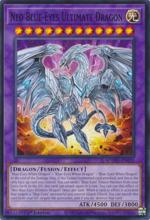 Neo Blue-Eyes Ultimate Dragon [SDWD-EN035] Common | Total Play