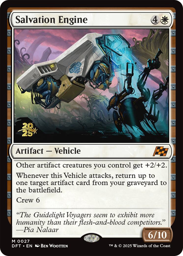 Salvation Engine [Aetherdrift Prerelease Promos] | Total Play