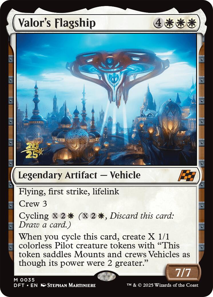 Valor's Flagship [Aetherdrift Prerelease Promos] | Total Play