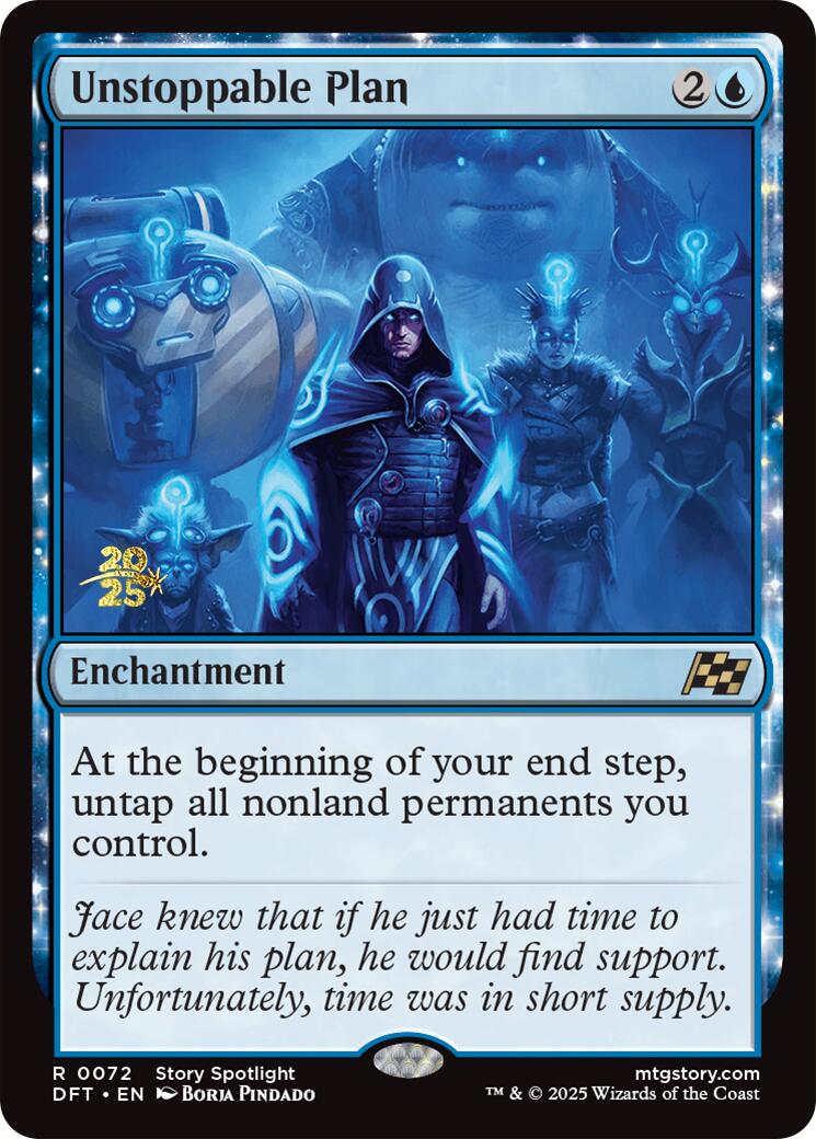 Unstoppable Plan [Aetherdrift Prerelease Promos] | Total Play