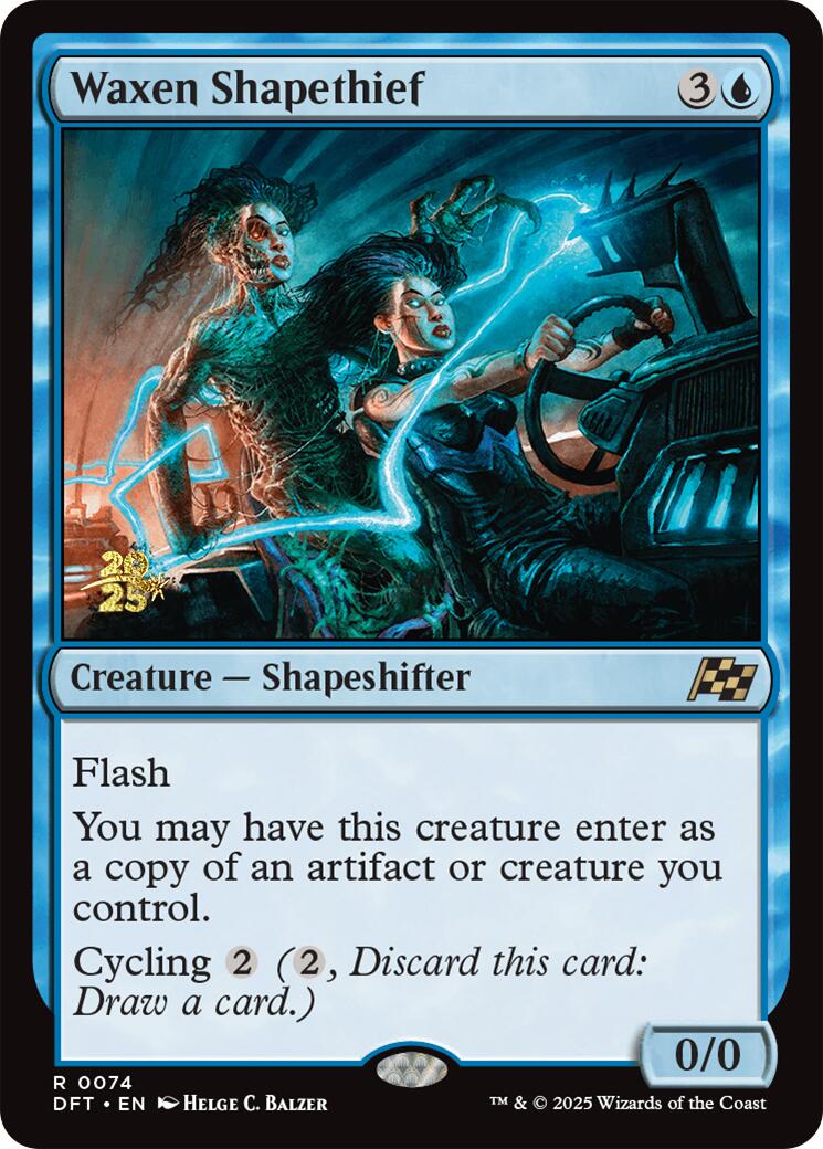 Waxen Shapethief [Aetherdrift Prerelease Promos] | Total Play