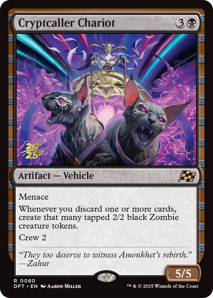 Cryptcaller Chariot [Aetherdrift Prerelease Promos] | Total Play