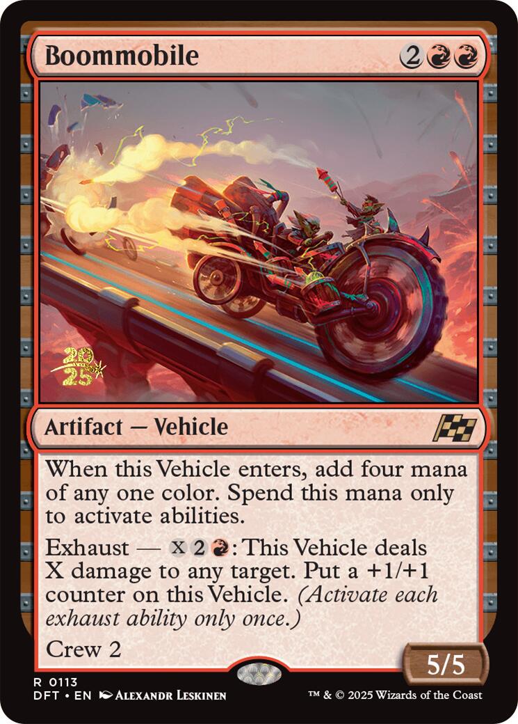 Boommobile [Aetherdrift Prerelease Promos] | Total Play