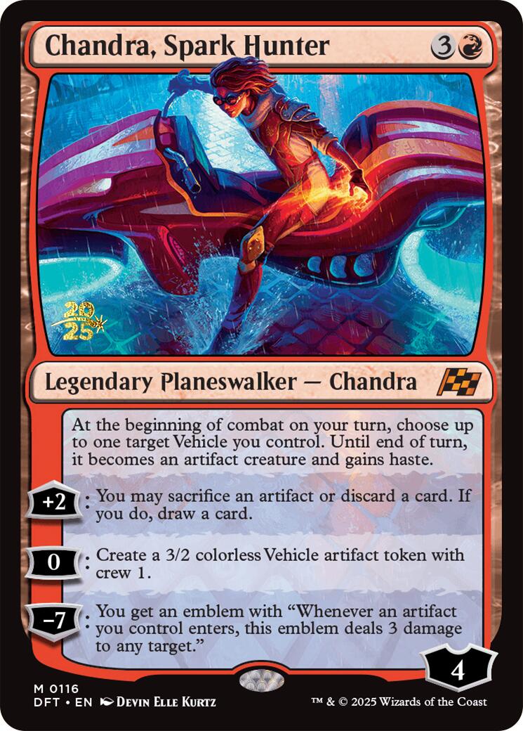 Chandra, Spark Hunter [Aetherdrift Prerelease Promos] | Total Play