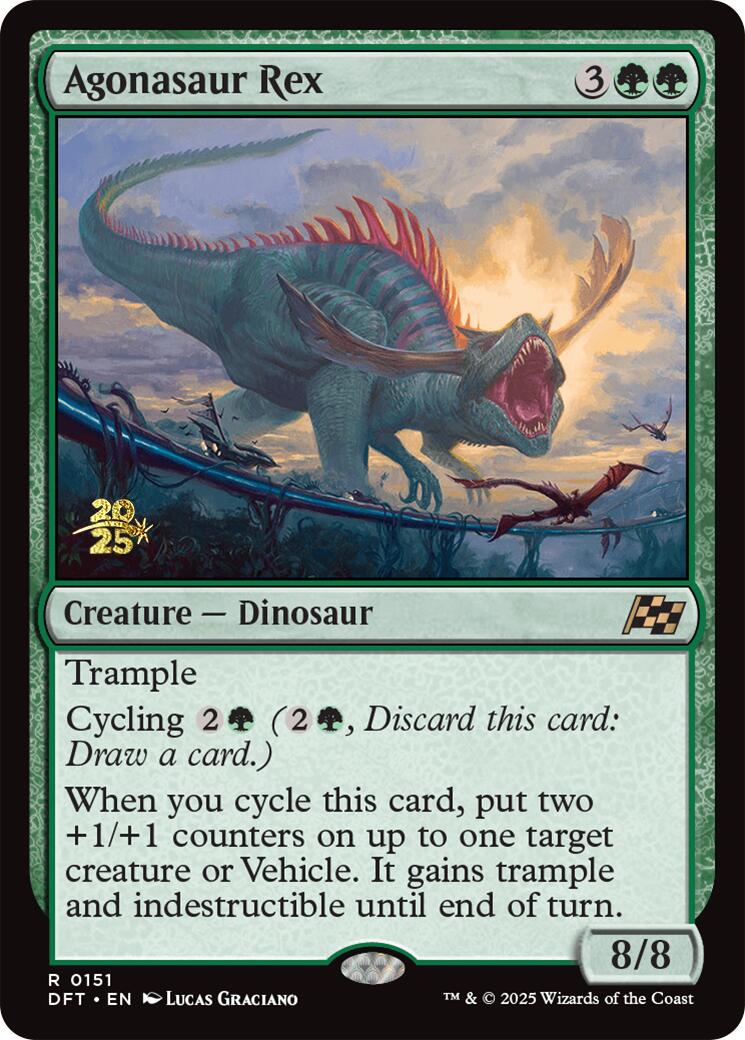 Agonasaur Rex [Aetherdrift Prerelease Promos] | Total Play