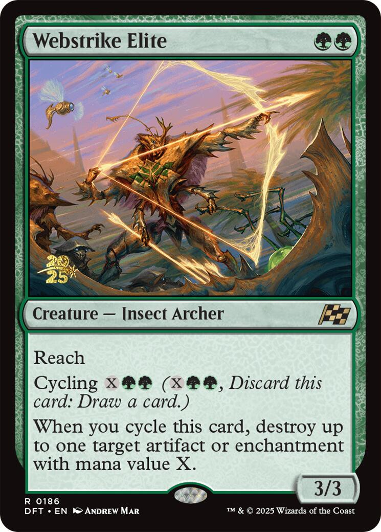 Webstrike Elite [Aetherdrift Prerelease Promos] | Total Play