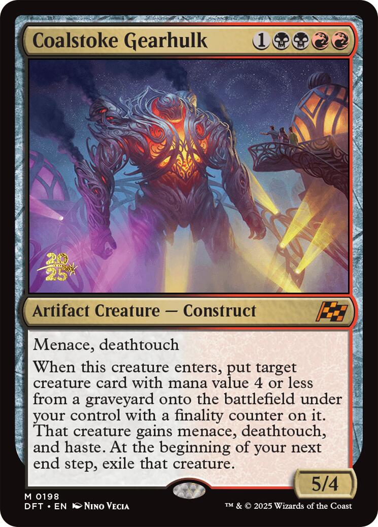 Coalstoke Gearhulk [Aetherdrift Prerelease Promos] | Total Play