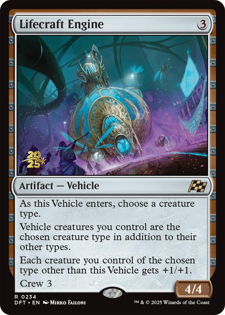 Lifecraft Engine [Aetherdrift Prerelease Promos] | Total Play