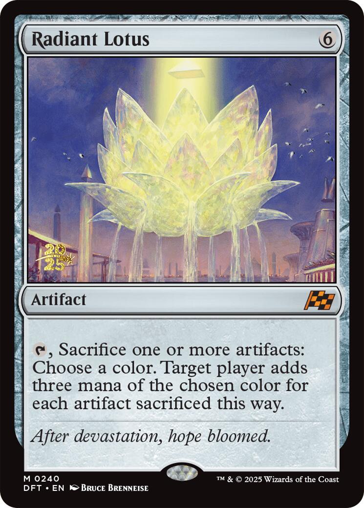 Radiant Lotus [Aetherdrift Prerelease Promos] | Total Play