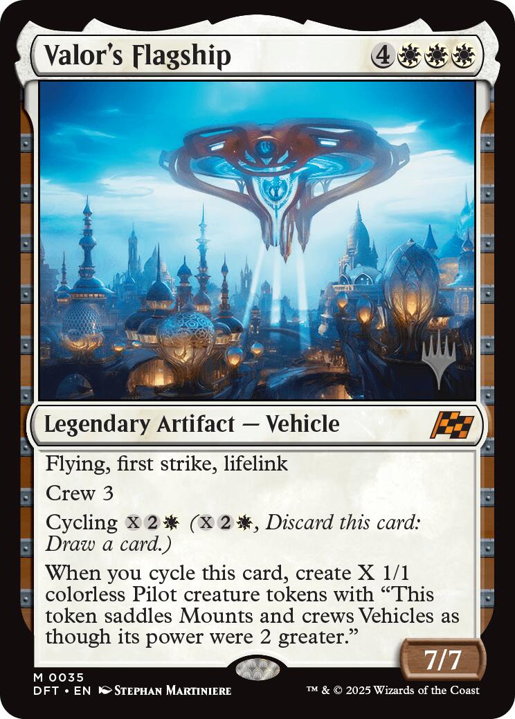 Valor's Flagship [Aetherdrift Promos] | Total Play