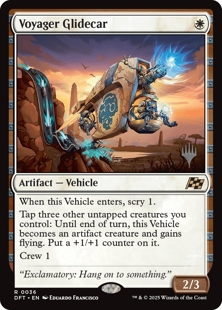 Voyager Glidecar [Aetherdrift Promos] | Total Play