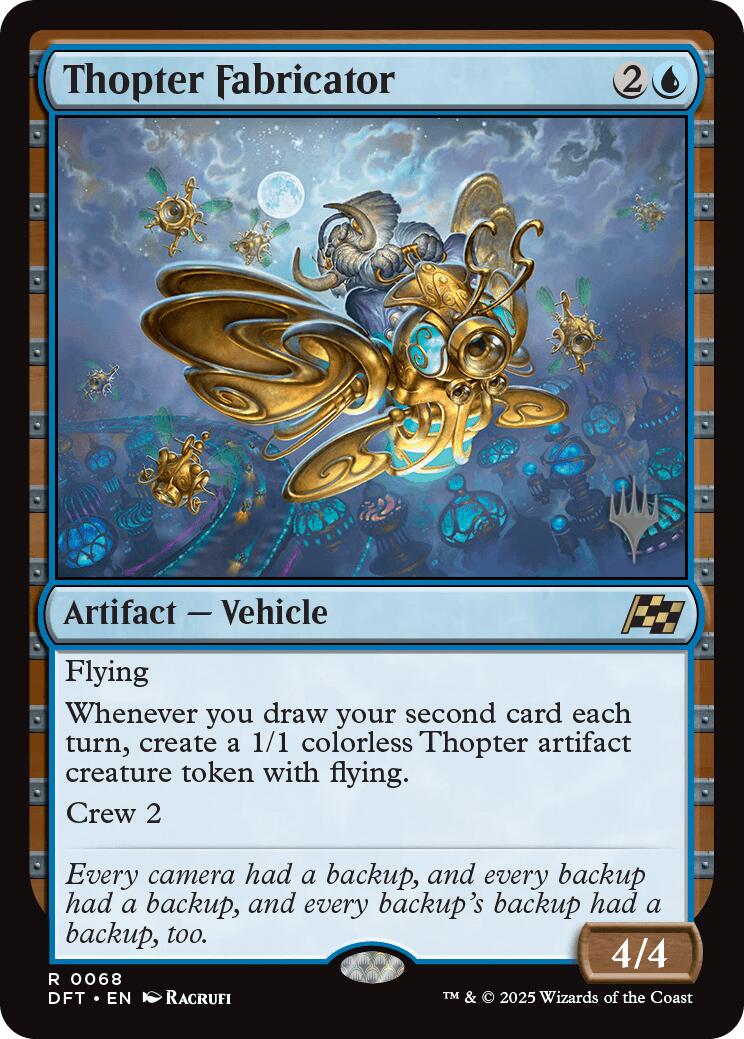 Thopter Fabricator [Aetherdrift Promos] | Total Play