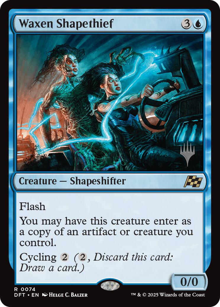 Waxen Shapethief [Aetherdrift Promos] | Total Play