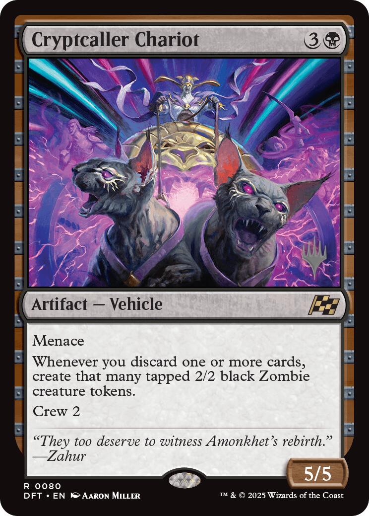 Cryptcaller Chariot [Aetherdrift Promos] | Total Play