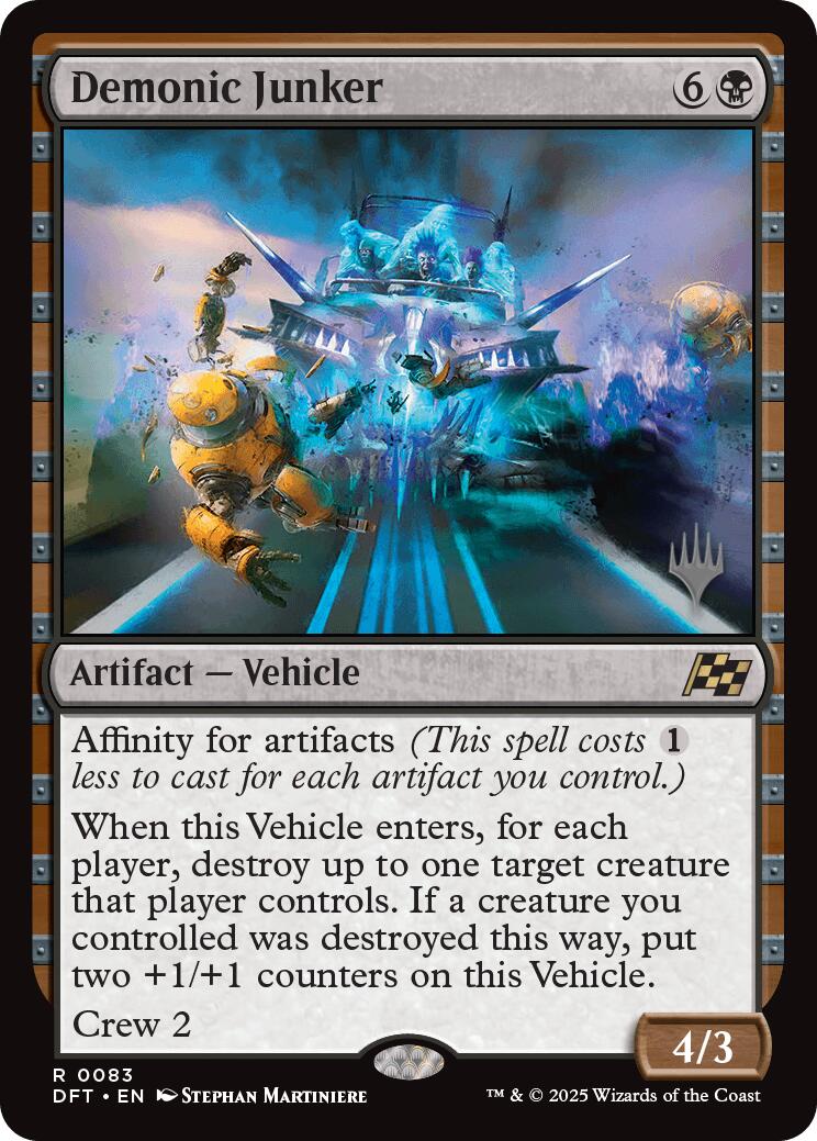 Demonic Junker [Aetherdrift Promos] | Total Play