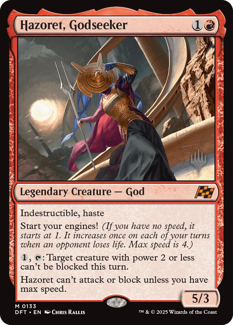 Hazoret, Godseeker (Promo Pack) [Aetherdrift Promos] | Total Play