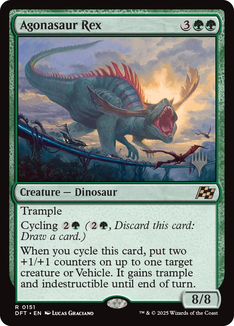 Agonasaur Rex (Promo Pack) [Aetherdrift Promos] | Total Play