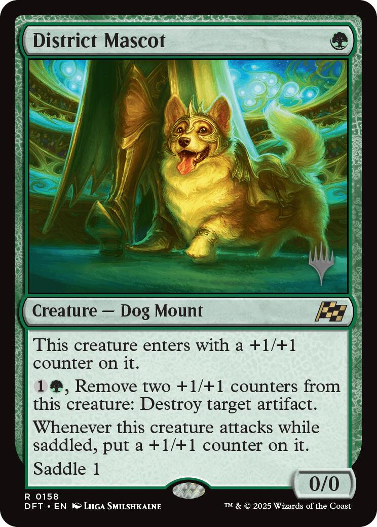 District Mascot (Promo Pack) [Aetherdrift Promos] | Total Play