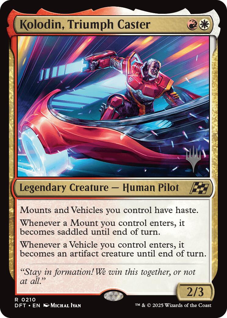 Kolodin, Triumph Caster [Aetherdrift Promos] | Total Play