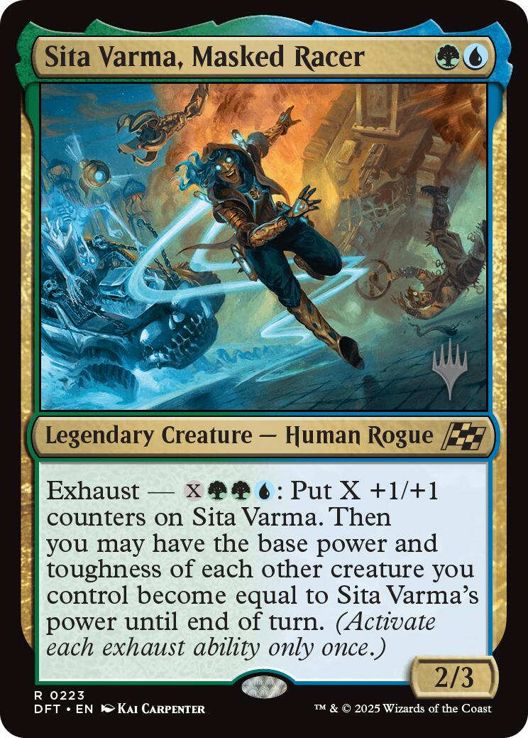 Sita Varma, Masked Racer [Aetherdrift Promos] | Total Play