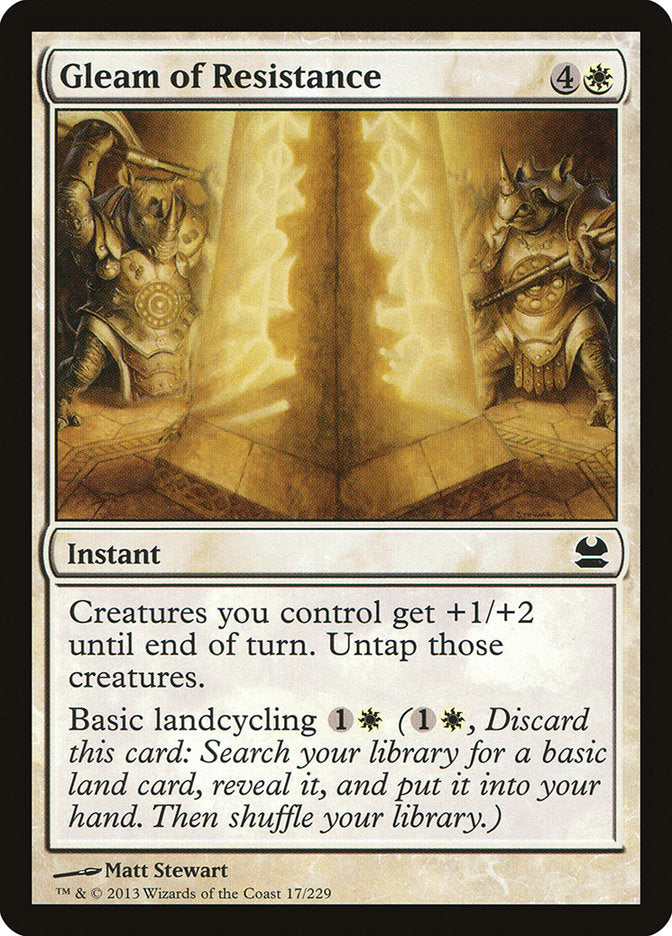 Gleam of Resistance [Modern Masters] | Total Play