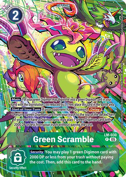 Green Scramble [LM-030] (Alternate Art) [Starter Deck: Hero of Hope] | Total Play