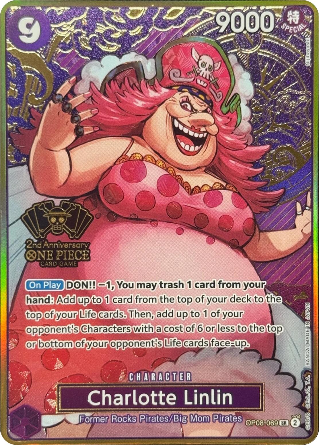 Charlotte Linlin (Japanese Version 2nd Anniversary Set) [One Piece Promotion Cards] | Total Play