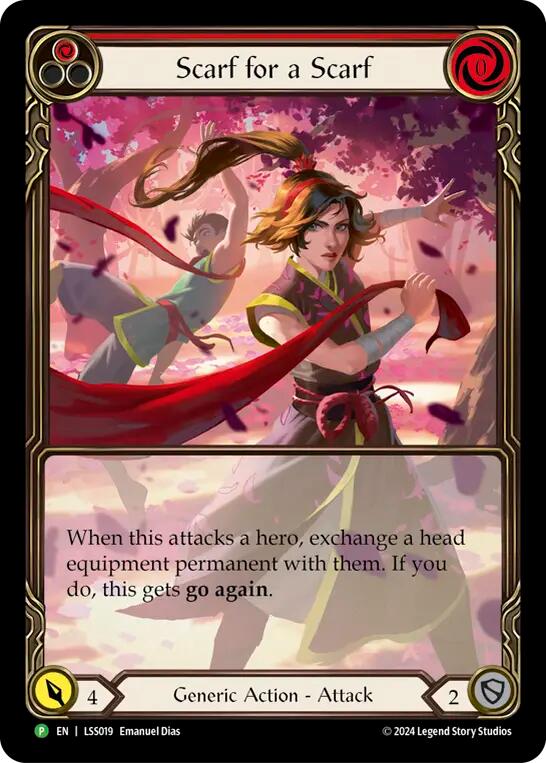 Scarf for a Scarf [LSS019] (Promo)  Rainbow Foil | Total Play