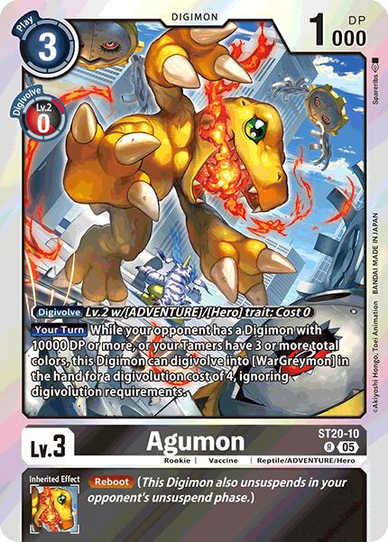Agumon [ST20-10] [Starter Deck: Protector of Light] | Total Play