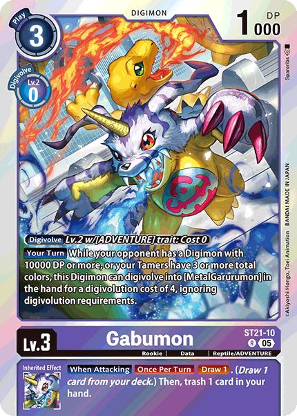 Gabumon [ST21-10] [Starter Deck: Hero of Hope] | Total Play