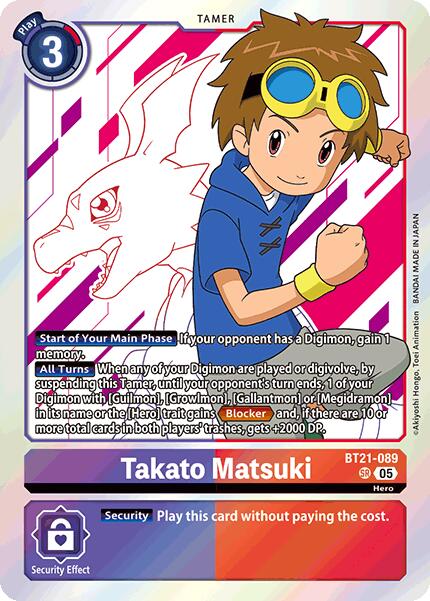 Takato Matsuki [BT21-089] [World Convergence] | Total Play