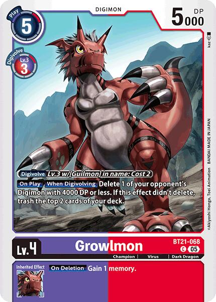 Grolwmon [BT21-068] [World Convergence] | Total Play