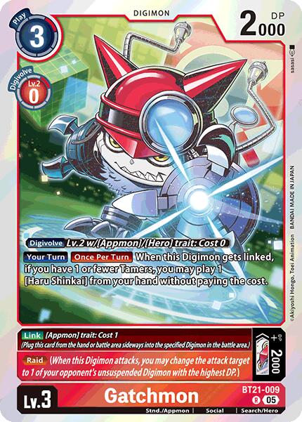 Gatchmon [BT21-009] [World Convergence] | Total Play