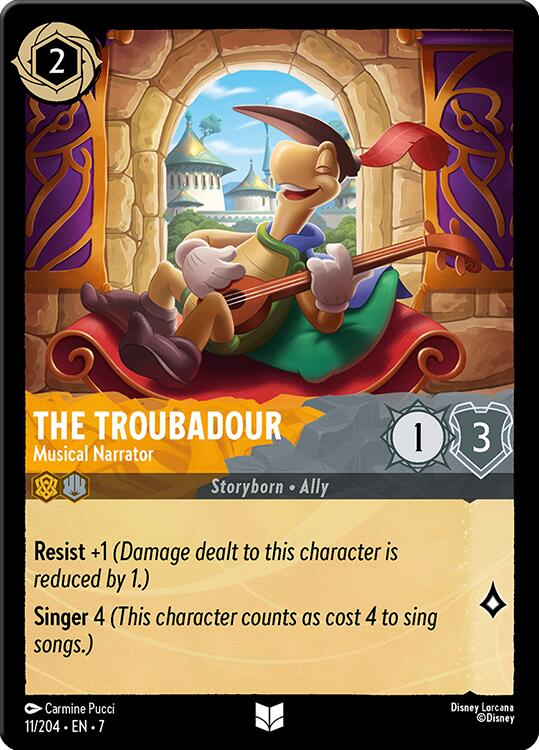 The Troubadour - Musical Narrator (11/204) [Archazia's Island] | Total Play