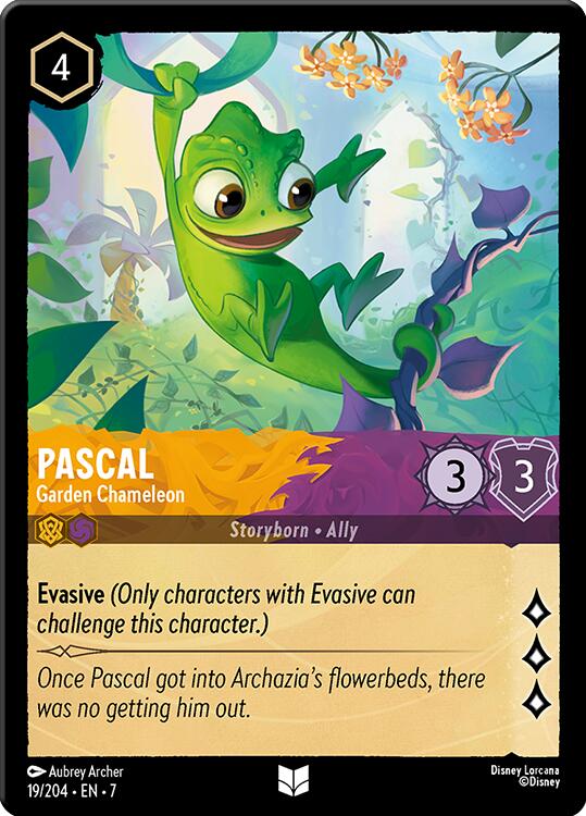Pascal - Garden Chameleon (19/204) [Archazia's Island] | Total Play