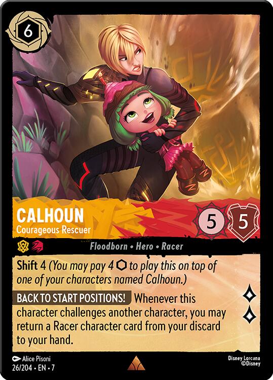 Calhoun - Courageous Rescuer (26/204) [Archazia's Island] | Total Play