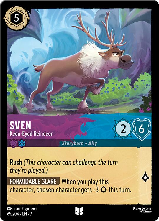 Sven - Keen-Eyed Reindeer (65/204) [Archazia's Island] | Total Play