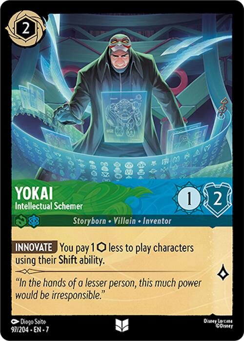 Yokai - Intellectual Schemer (97/204) [Archazia's Island] | Total Play