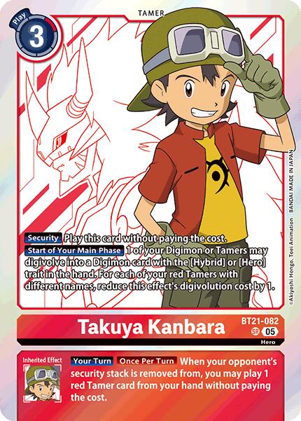Takuya Kanbara [BT21-082] [World Convergence] | Total Play